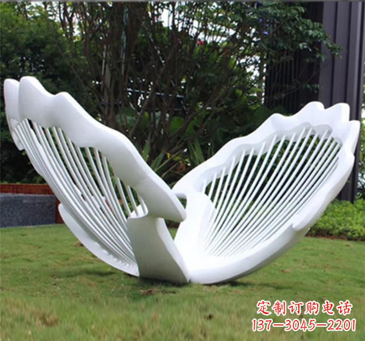 四川不锈钢贝壳雕塑艺术精品