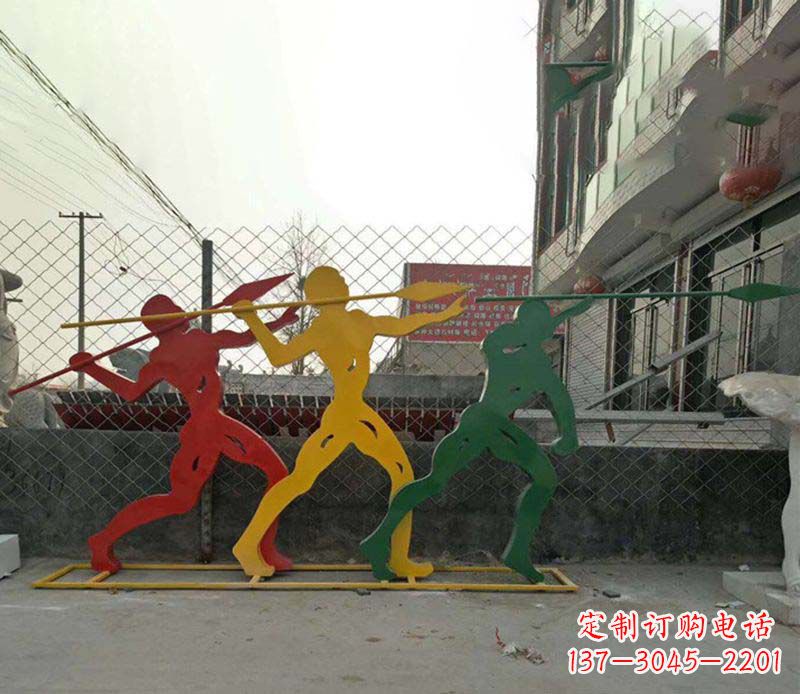 四川不锈钢标枪雕塑一种新兴的艺术形式