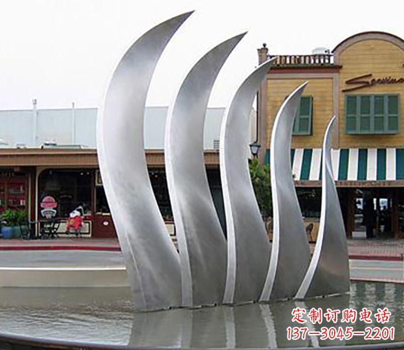 四川不锈钢翅膀雕塑给空中带来力量与美丽