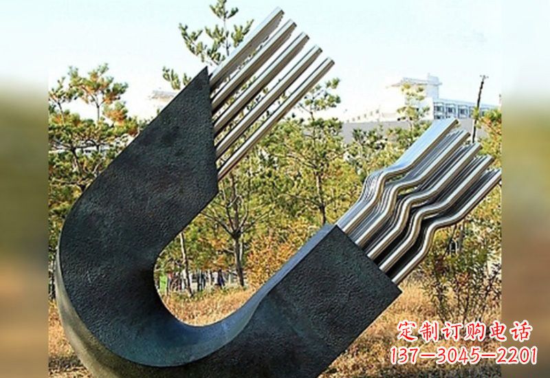 四川不锈钢磁铁雕塑绚丽多彩的艺术珍品