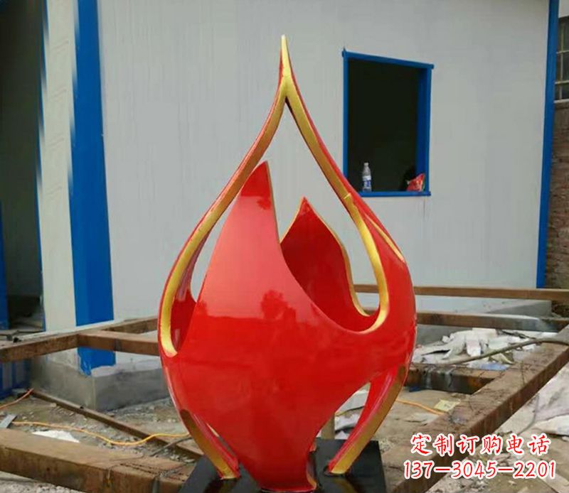 四川不锈钢龙雕塑点缀火龙果广场