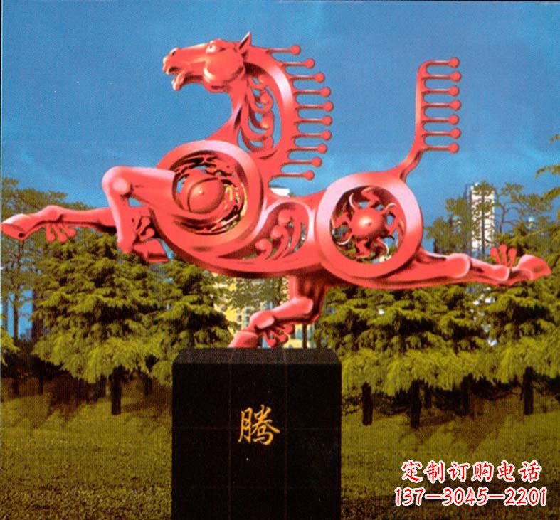 四川精美不锈钢马雕塑