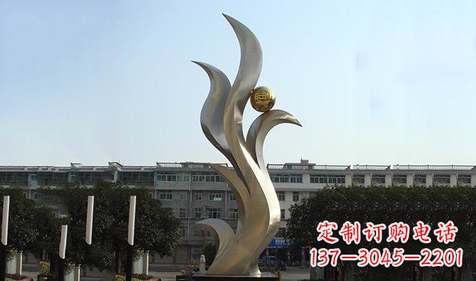 四川精美不锈钢凤凰雕塑