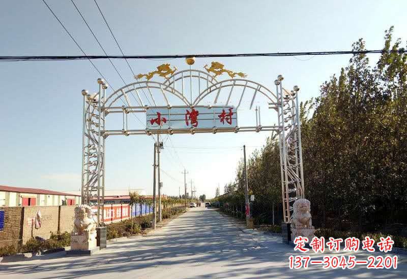 四川不锈钢牌坊雕塑让美丽的传统永存