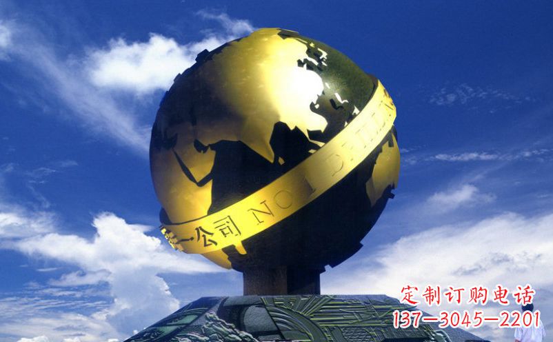 四川不锈钢地球雕塑传承持久的环保理念