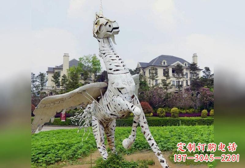 四川不锈钢独角兽雕塑