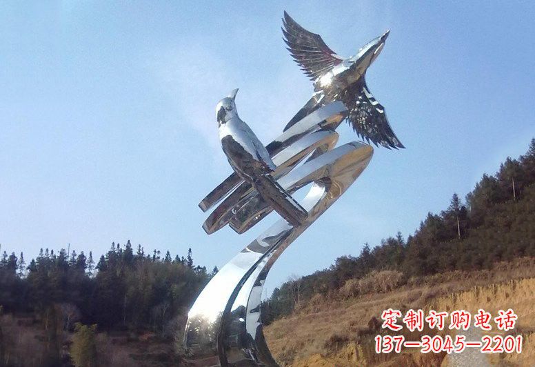 四川不锈钢动物雕塑艺术与自然的完美结合