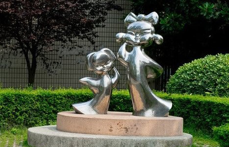 四川不锈钢古代儿童雕塑让每个孩子都有一个家