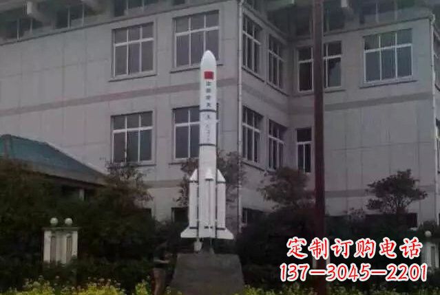 四川不锈钢火箭雕塑给城市带来无限美