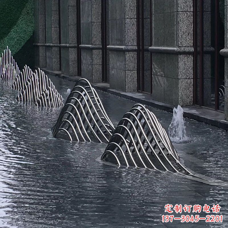 四川不锈钢假山雕塑精美外形,百变造型