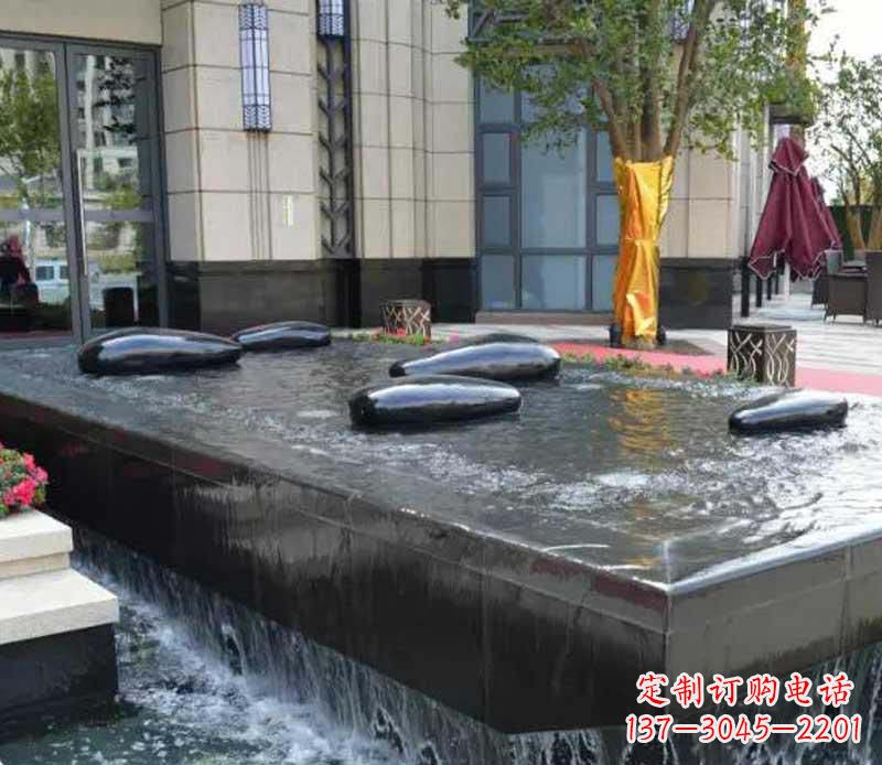 四川不锈钢景观异形水滴雕塑