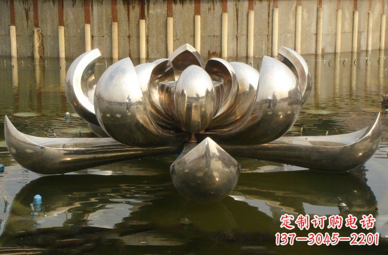 四川不锈钢莲花喷泉雕塑艺术精品的传承