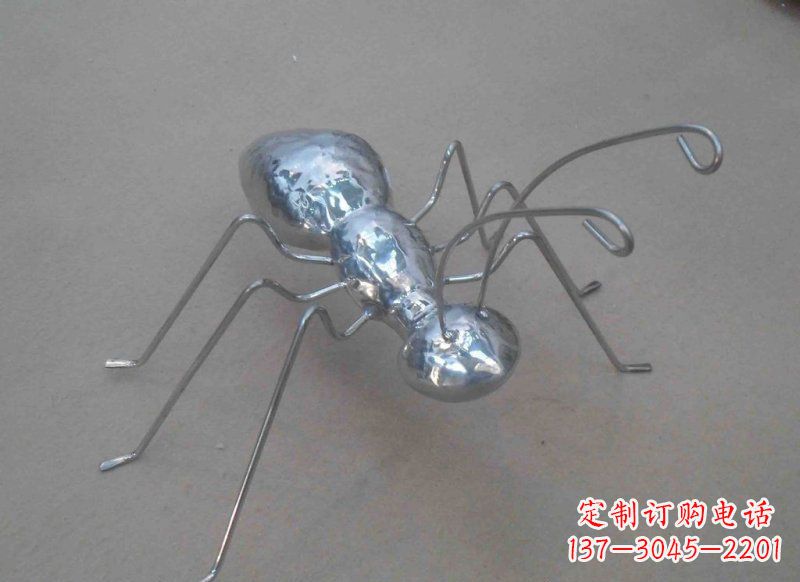 四川不锈钢蚂蚁公园动物雕塑一种具有艺术价值的蚂蚁雕塑