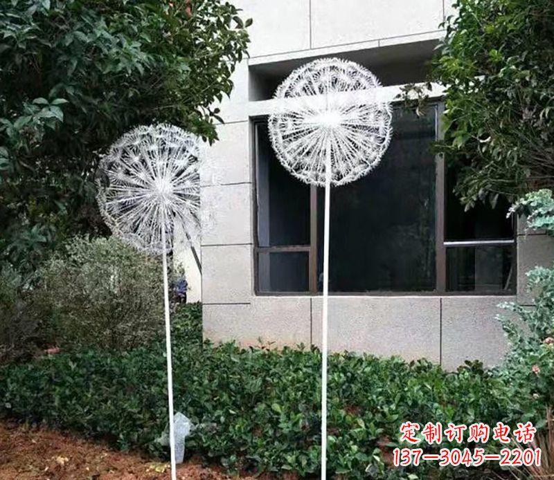 四川不锈钢蒲公英雕塑绚丽多彩