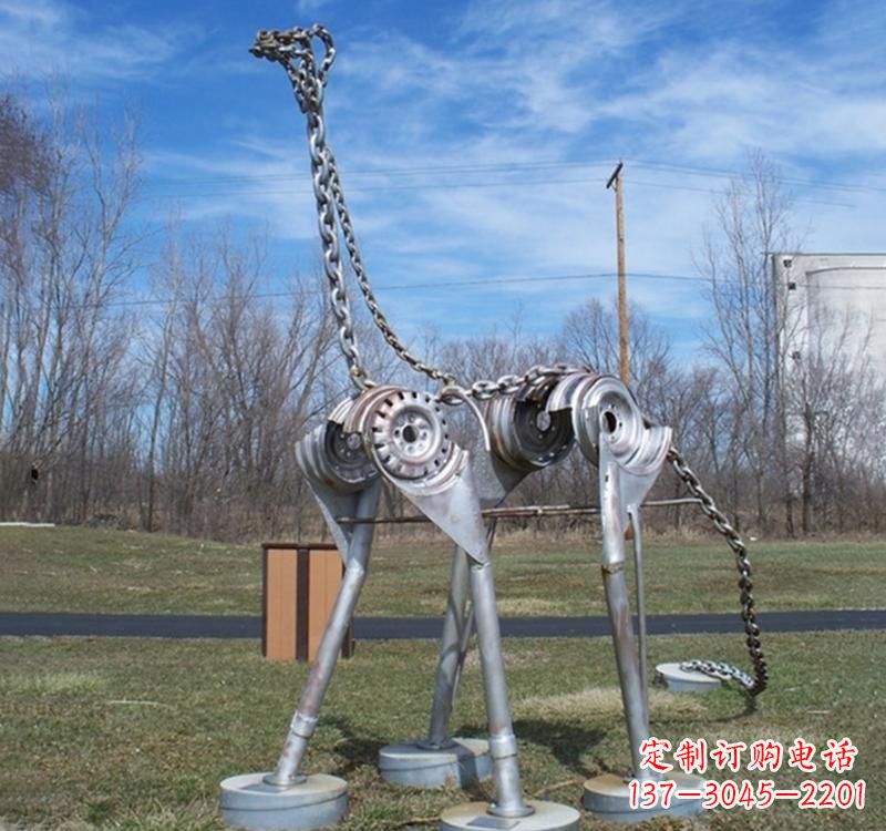 四川不锈钢恐龙雕塑集艺术与自然于一体