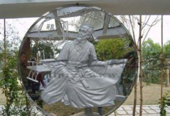 四川青铜像祖冲之雕塑