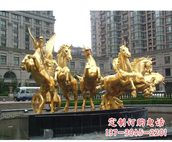 四川阿波罗的象征——青铜雕塑
