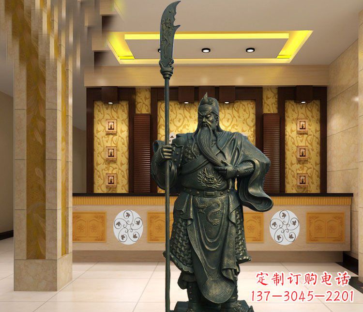 四川关公雕塑——传承弘扬中华文化