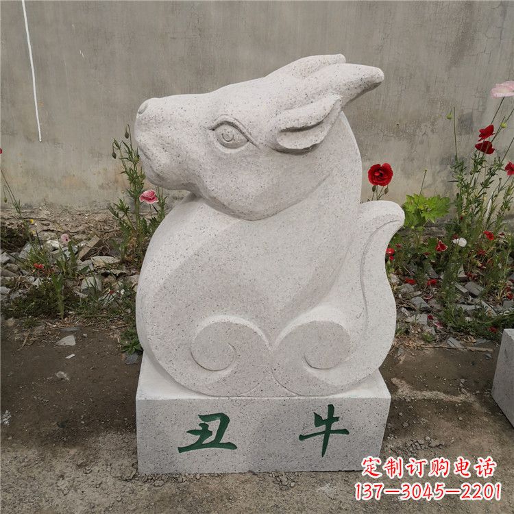 四川精美汉白玉动物雕塑