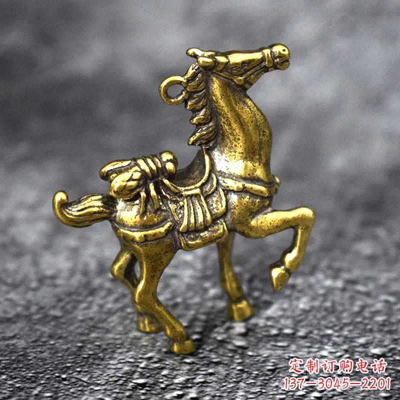 四川铜铸马儿雕塑艺术精品