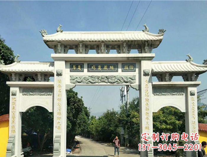 四川大理石牌坊雕塑