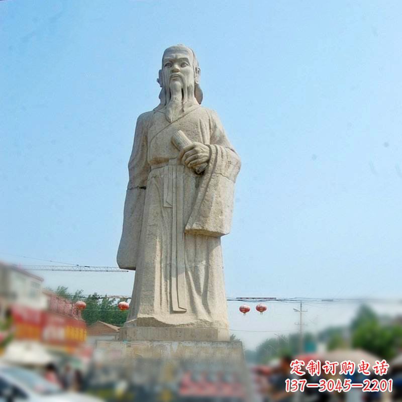 四川大理石庄子雕塑-名人雕像