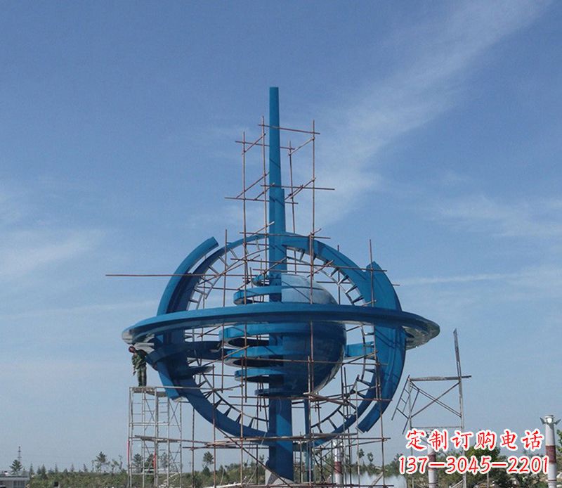 四川大型不锈钢地球雕塑