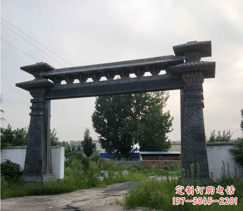 四川精美仿古牌坊石雕