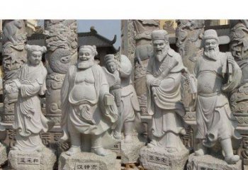 四川大理石八仙雕塑神秘的艺术之美