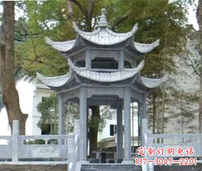 四川中领雕塑凉亭石雕——传承古典精髓，融情于雕塑之中