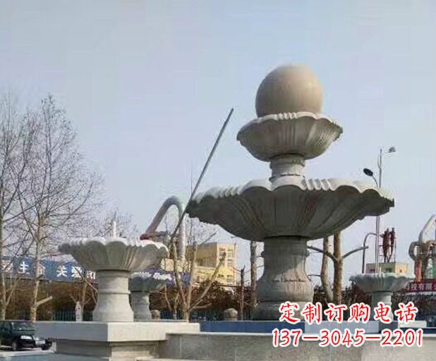 四川精美风水球石雕塑