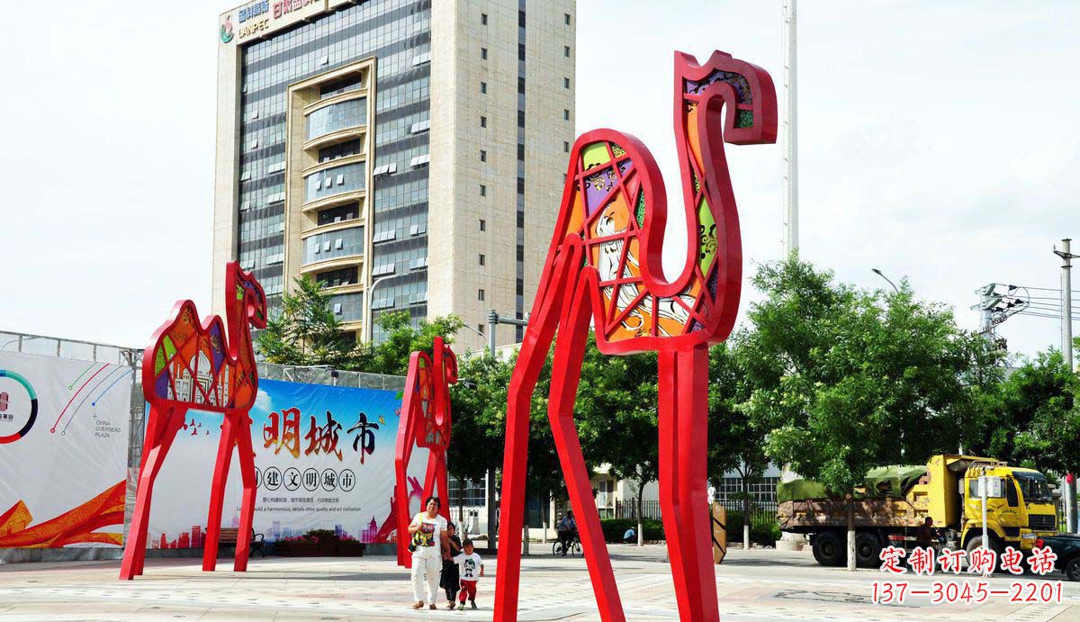 四川欣赏经典之美,拥有完美的高端骆驼雕塑
