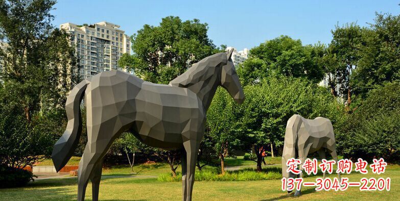 四川产品名称不锈钢动物抽象雕塑