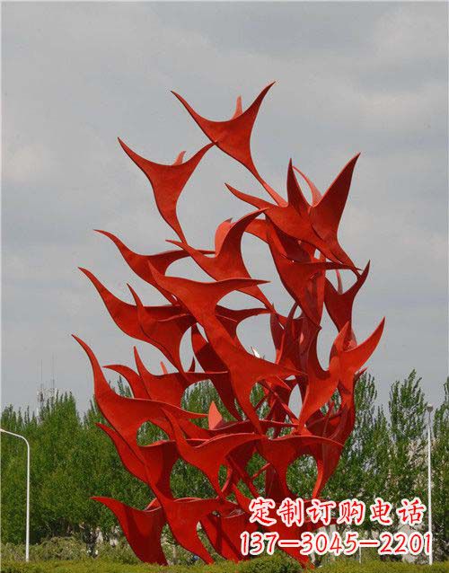 四川不锈钢天鹅雕塑,唤醒公园景观