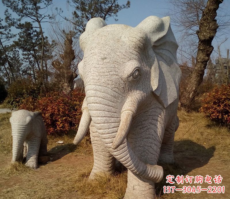 四川精美大象雕塑