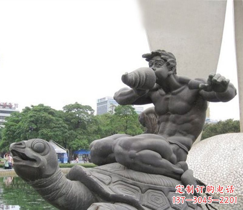 四川公园动物海龟雕塑