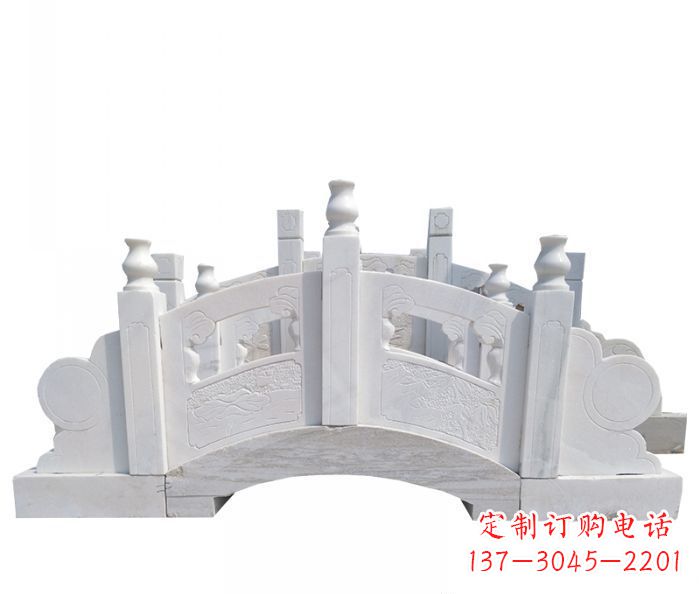 四川公园汉白玉石拱桥 (2)