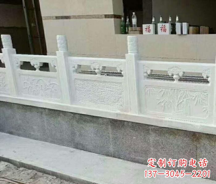 四川艺术大理石栏板石雕