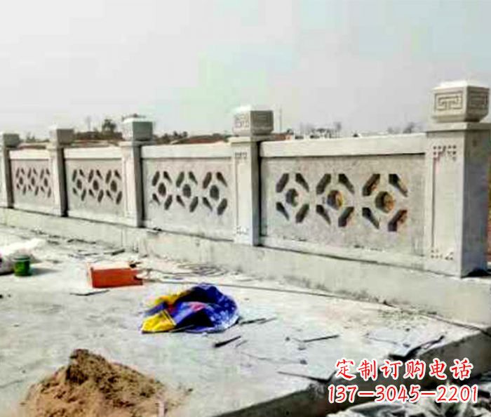 四川公园大理石栏板石雕