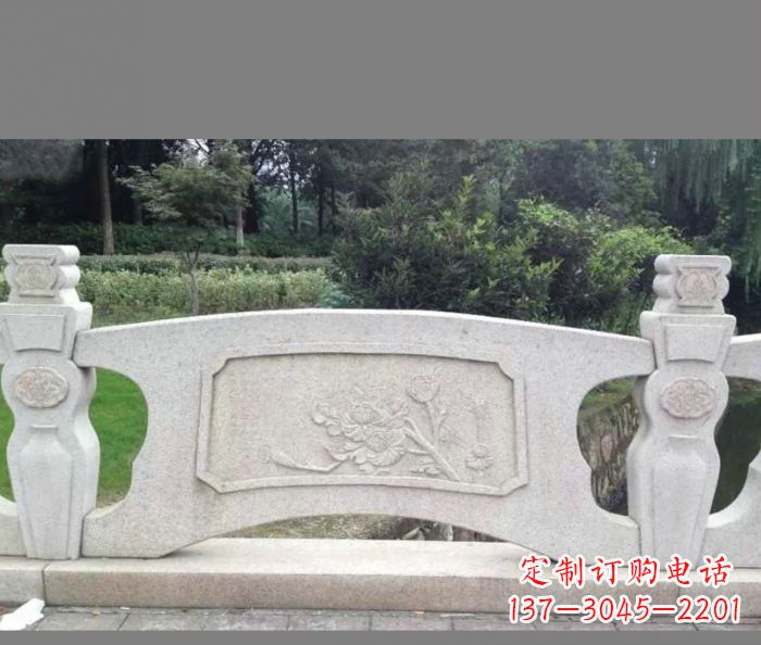 四川大理石公园石栏板雕塑