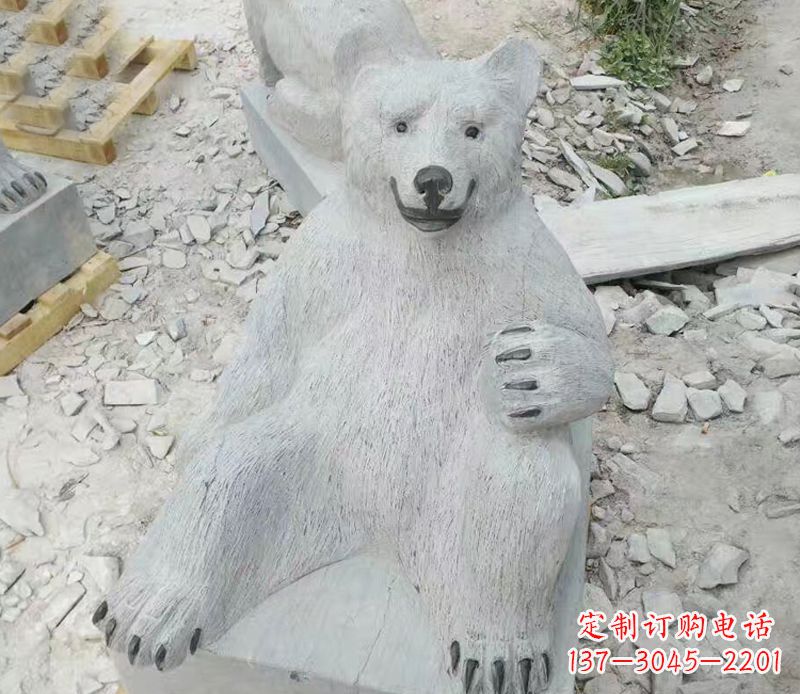 四川狗熊石雕