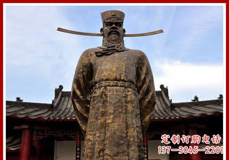 四川古代历史人物包拯官员铜雕