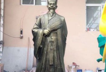 四川中领雕塑经典传承，诸葛亮铜雕！