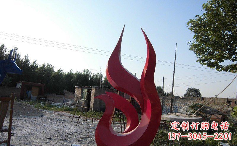 四川广场不锈钢抽象凤凰雕塑_1 (2)