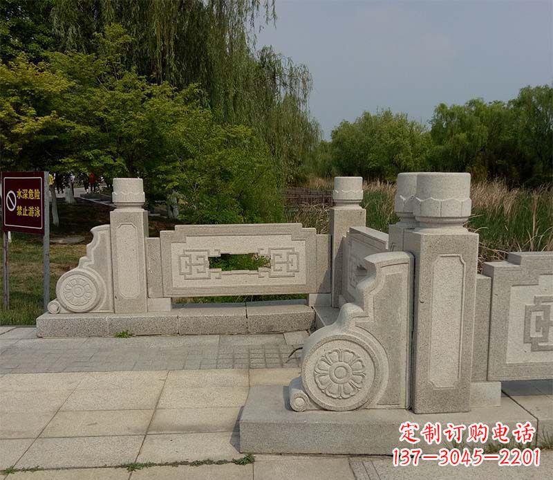四川大理石栏板石雕，精美绝伦