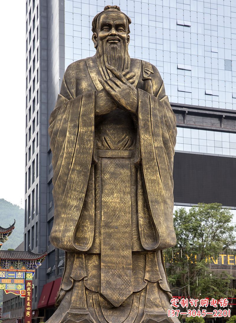 四川传承古代名人铜雕,一件件精美雕塑装点你的生活