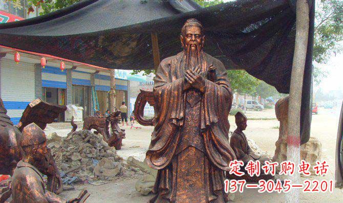 四川庆祝古代大师老子诞辰,尊贵的老子雕塑定制