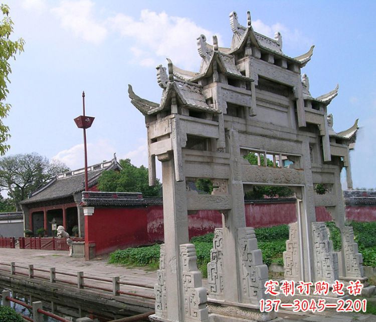 四川专业大型牌坊石雕制作