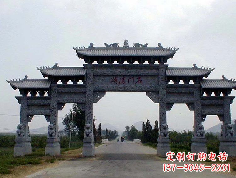 四川石牌坊 斗楼