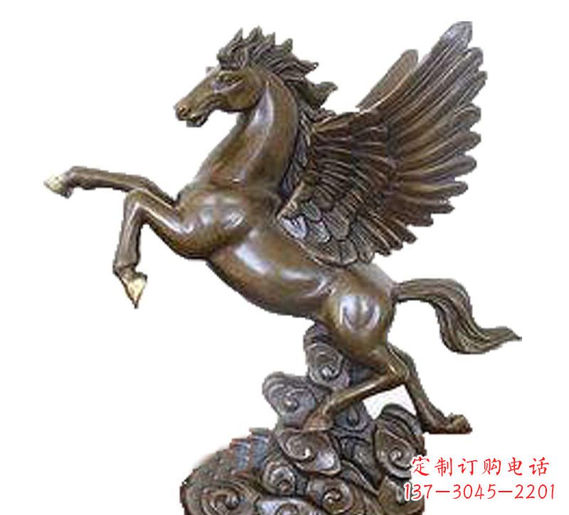 四川铜雕飞黄腾达飞马